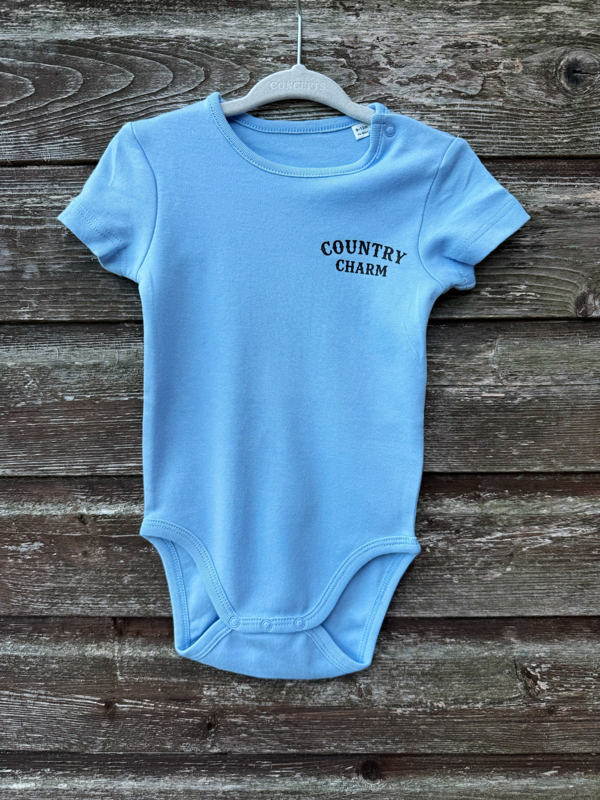 Mini Cowboy Organic Baby Bodysuit