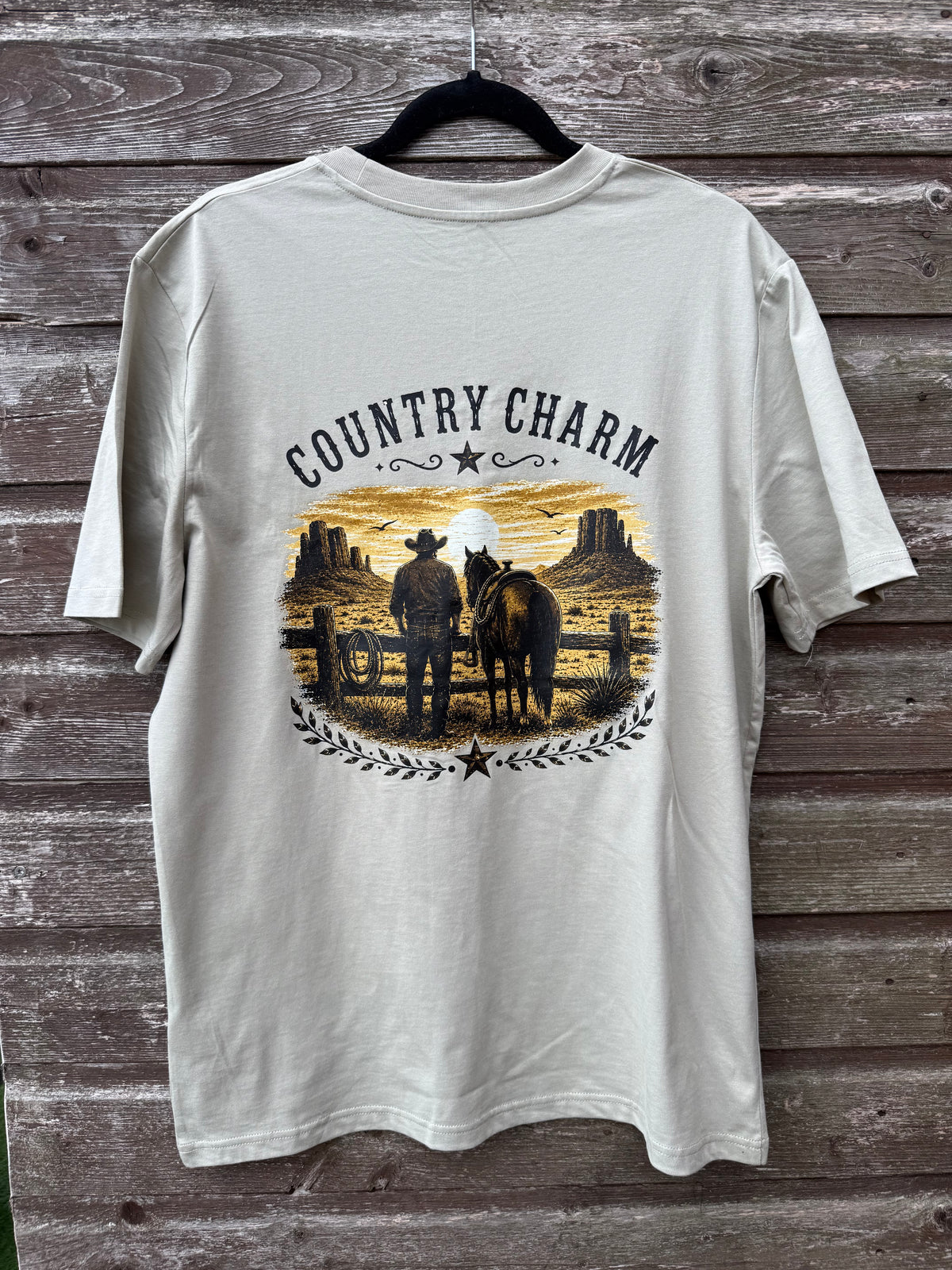 Western Sunset Cowboy T-Shirt