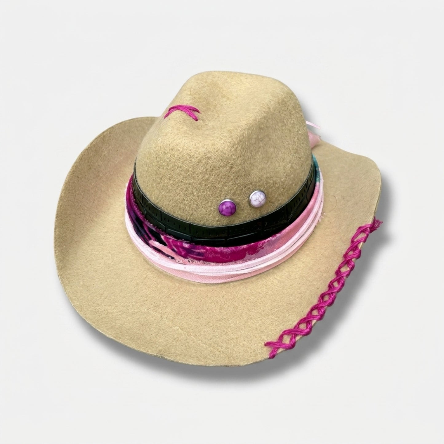 Pet Cowboy Hat | Beige (L)
