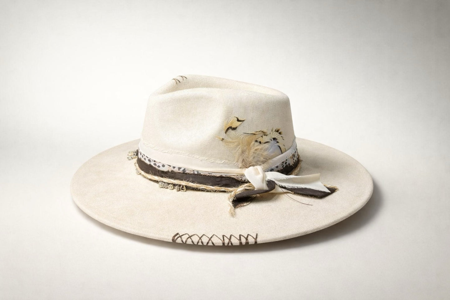 cream fedora hat UK leopard print band western style
	•	custom ivory fedora hat UK statement design