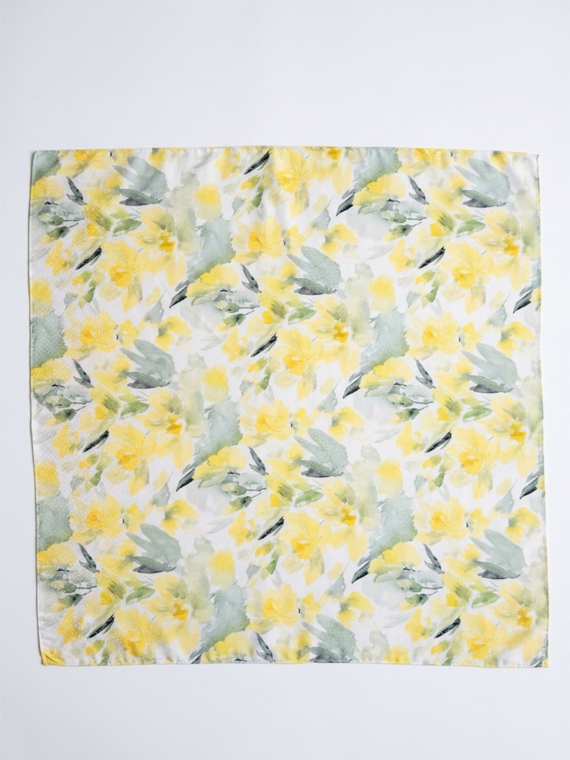 Golden Meadow Satin Scarf