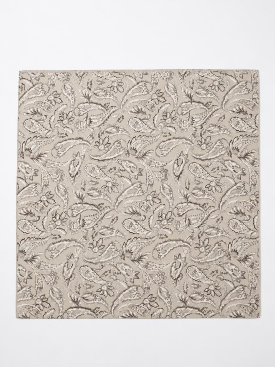 Paisley Satin Scarf
