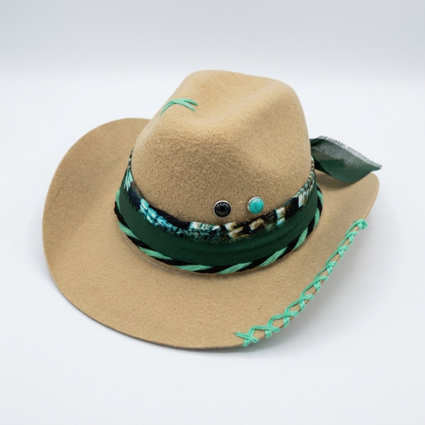 Pet Cowboy Hat | Beige (L)
