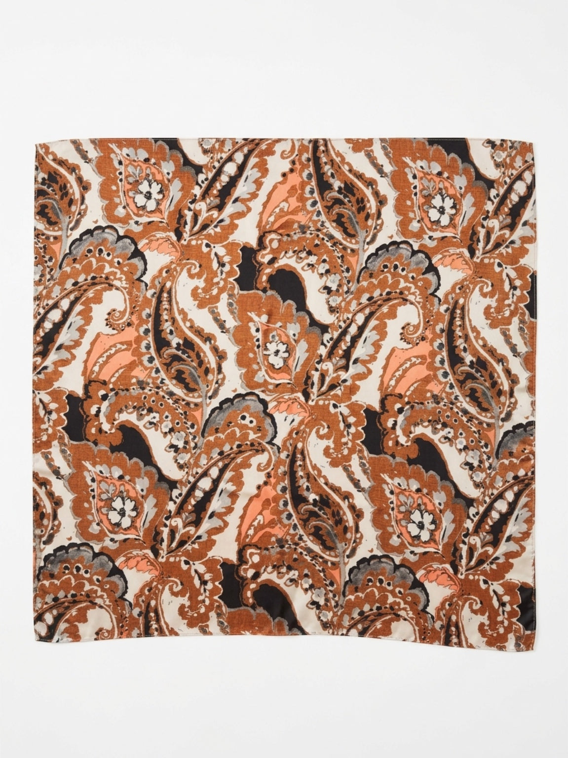 Paisley Satin Scarf