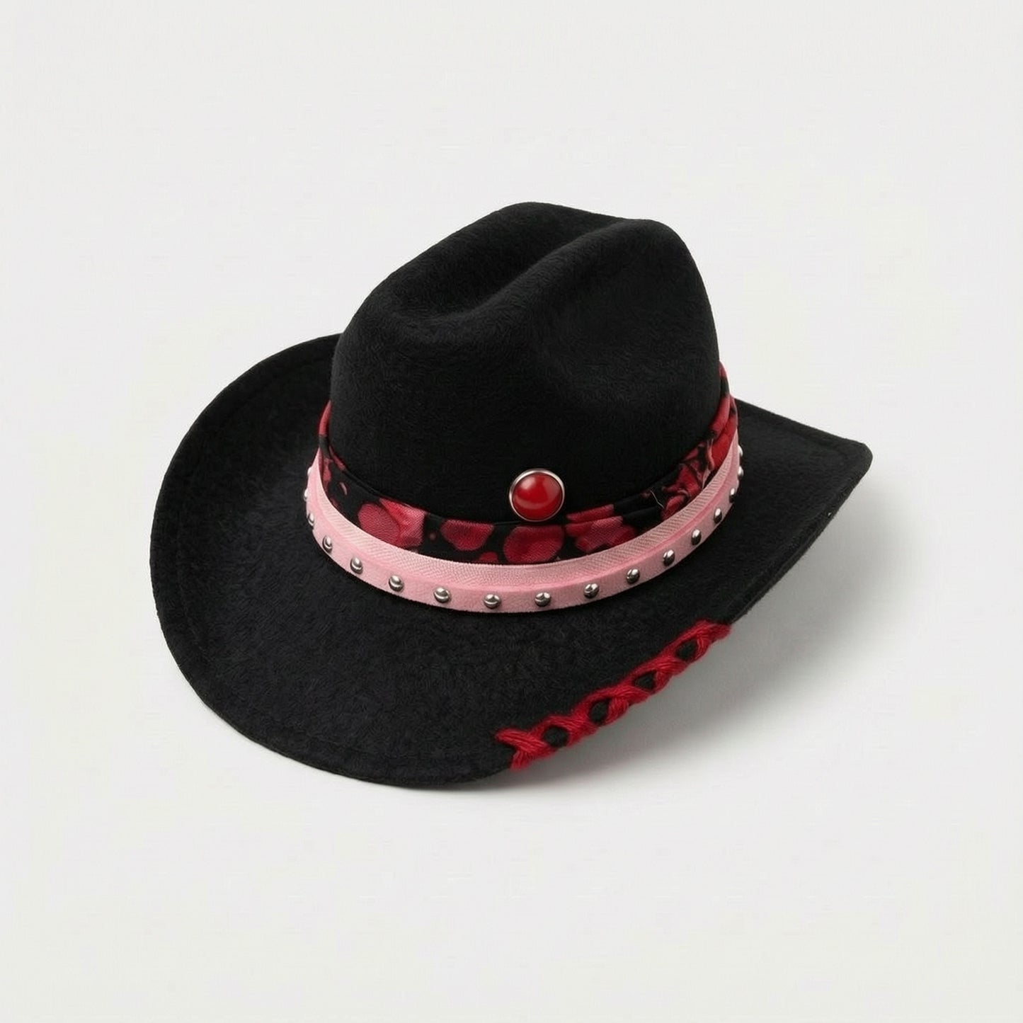 Pet Cowboy Hat | Black (S)