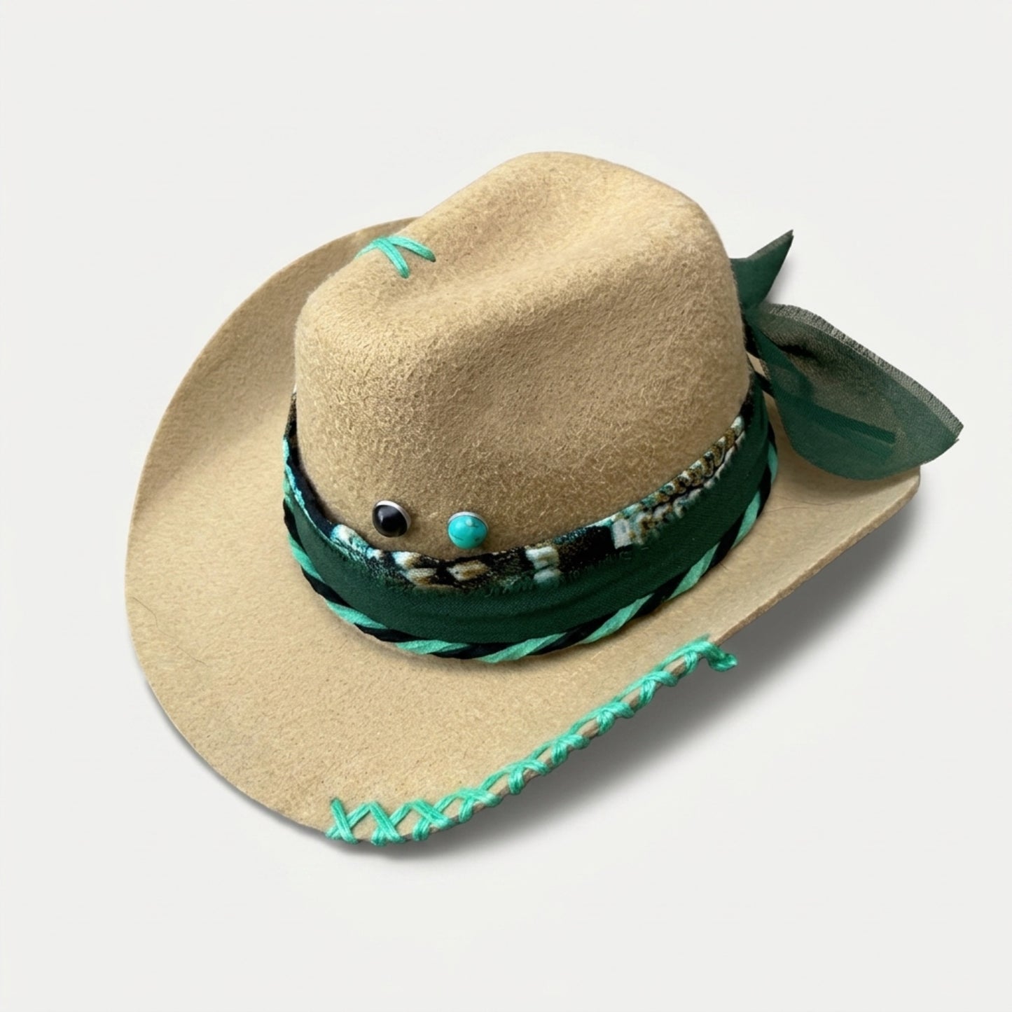 Pet Cowboy Hat | Beige (L)