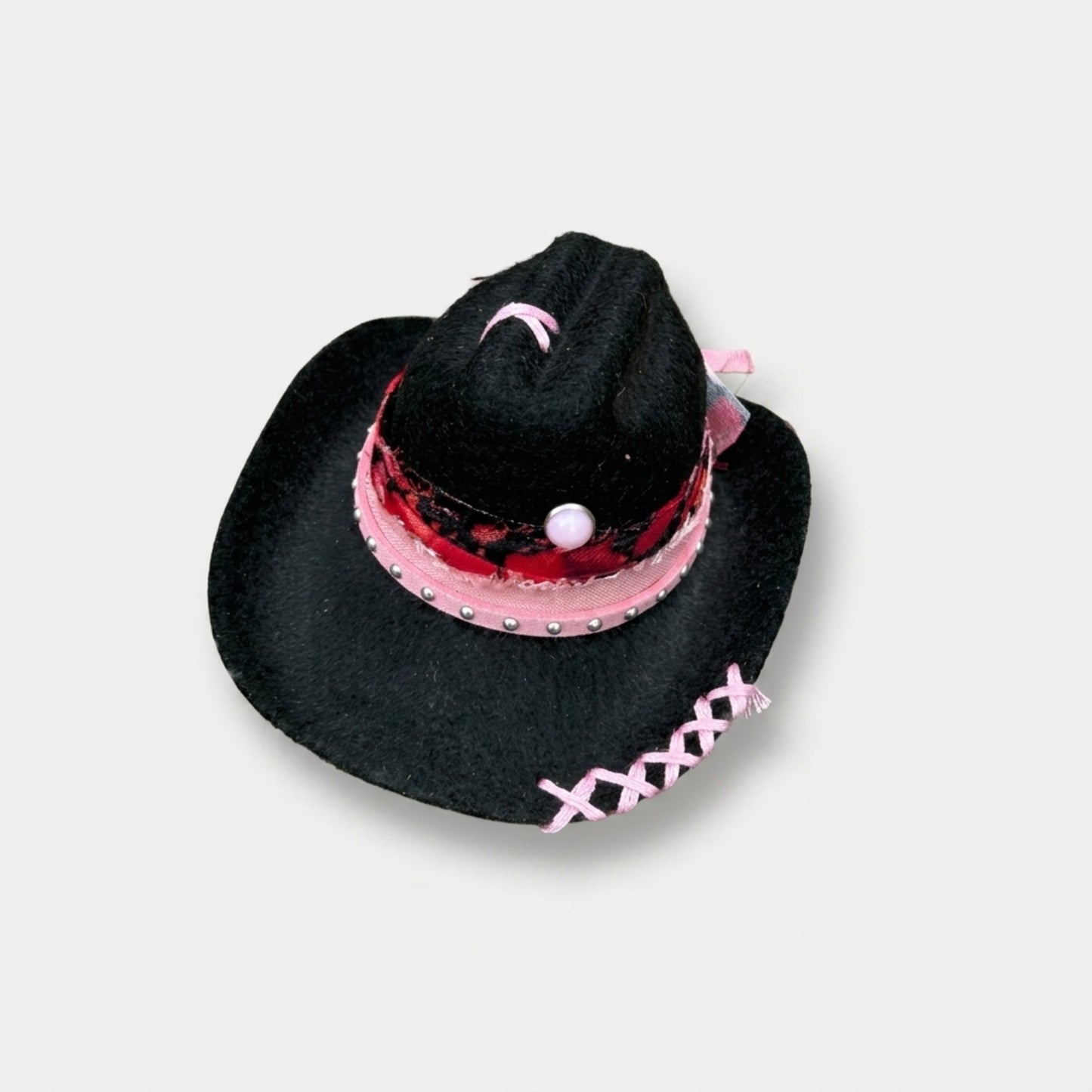 Pet Cowboy Hat | Black (S)