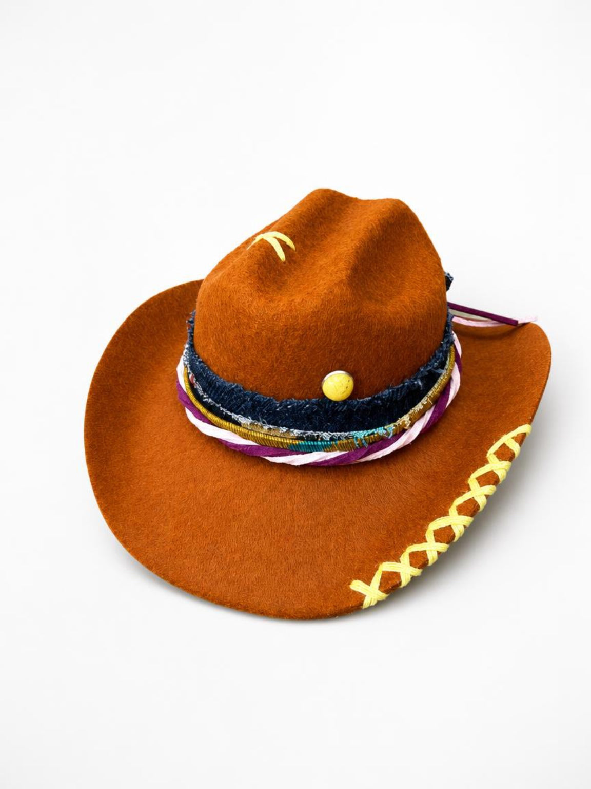 Pet Cowboy Hat | Brown (M)