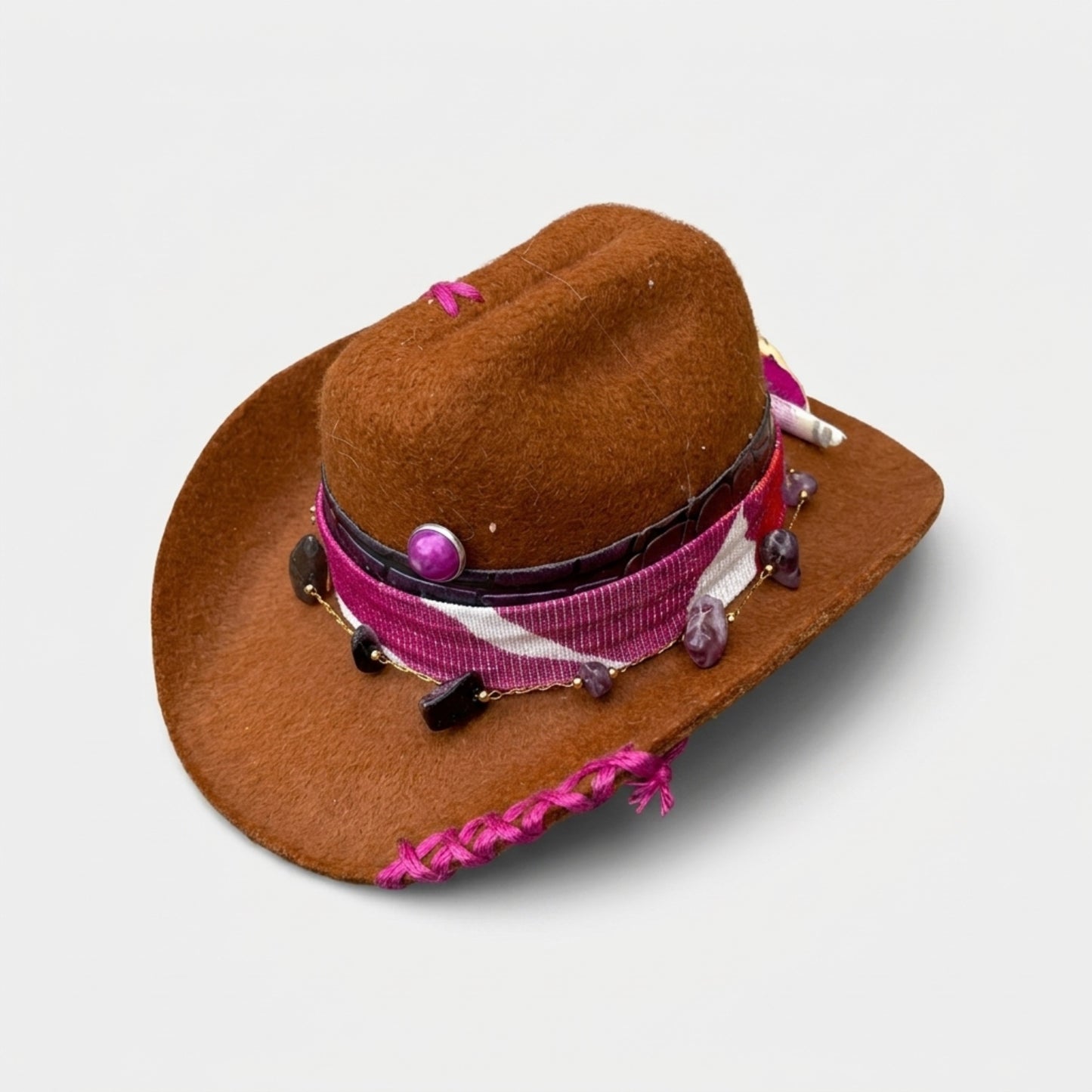 Pet Cowboy Hat | Brown (S)