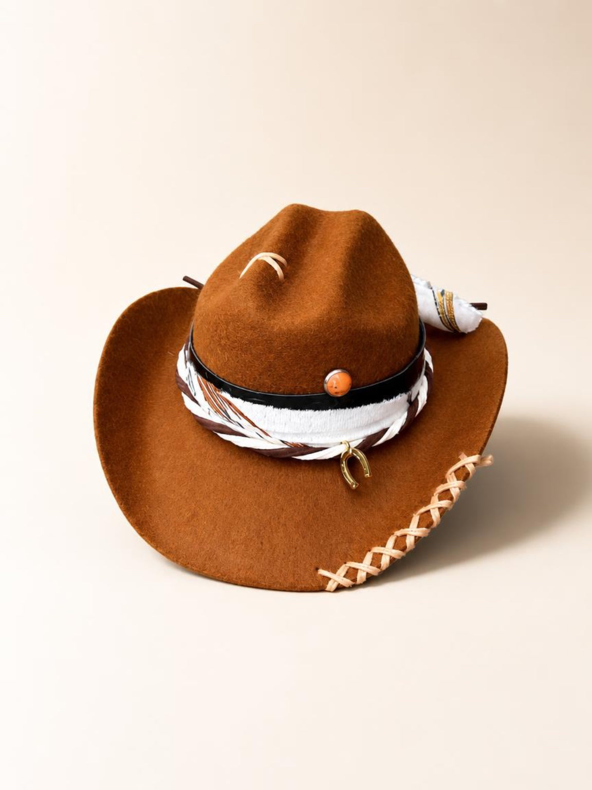 Pet Cowboy Hat | Brown (M)