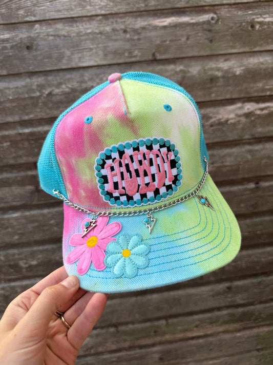 Pastel Howdy Cap